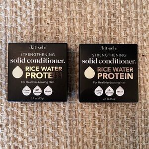 Kitsch Rice Water Protein Conditioner Bar Strengthening, USA 2.7 Oz. Set of 2